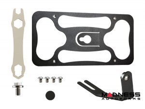 Jeep Cherokee KL License Plate Mount - Platypus - Trailhawk